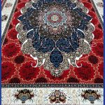 فرش طرح چکاوک 440 شانه لاکی کد 40620