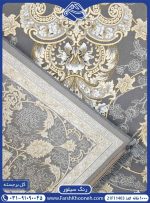 فرش ترنج هشت پر سیلور با کیفیت عالی