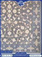 فرش طرح بردیا گری اکریلیک