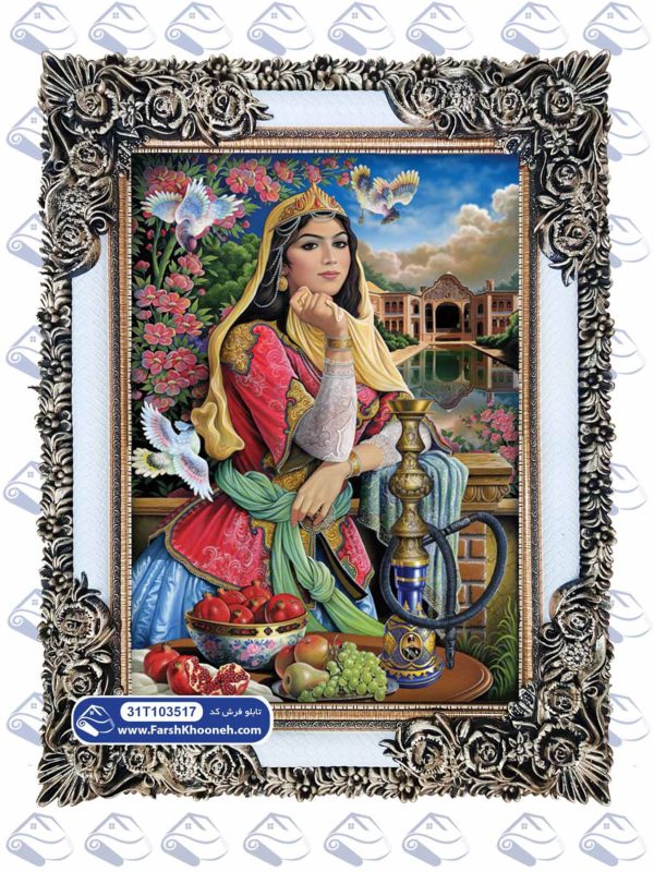 تابلو فرش فروغ الزمان کد 103517