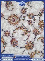 فرش طرح مهرآسا نقره ای 1200 شانه