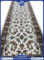 کناره افشان طرح اصفهان کرم 700 شانه تراکم 2550 کد 70994 - فرشخونه