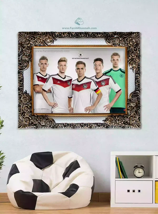 تابلو فرش ستارگان تیم آلمان در دکور