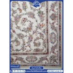 فرش یاشام رنگ سرمه ای گل برجسته 1200 شانه کد 54F20602 - فرشخونه