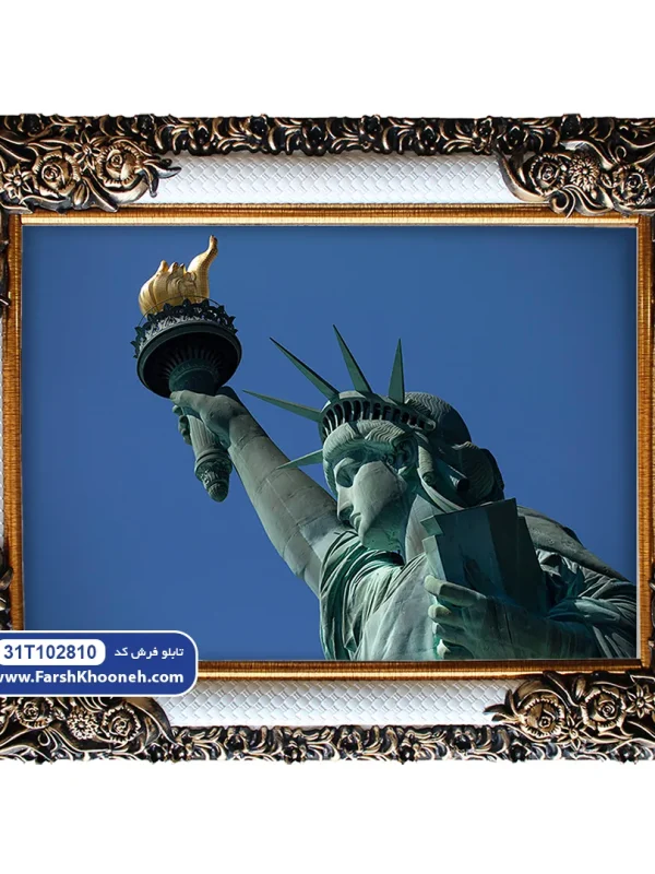 تابلو فرش مجسمه آزادی کد 102810