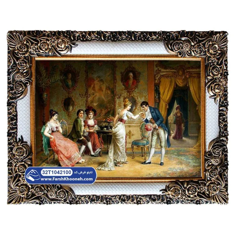 تابلو فرش طرح ابراز عشق