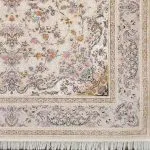 نمای گوشه فرش افشان سلطان زمینه کرم 1200 شانه کد 15F210055