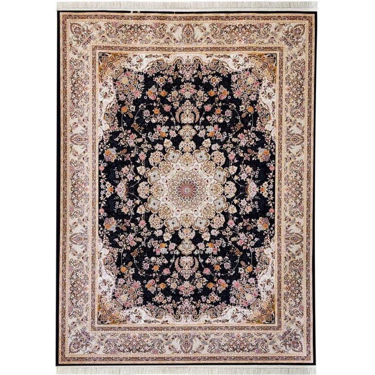 فرش سلطان سرمه ای 1200 شانه