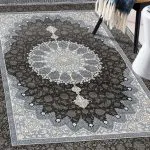 فرش کهنه نما زغالی