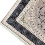 نقشه طرح کنار جزئیات طرح وسط فرش ماشینی ویکتوریا 1200 شانه کد 27F20510