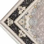 نمای کناری فرش ماشینی طرح الیزابت 1200 شانه کد 27F20530