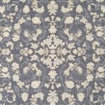 ترنج نمای نزدیک فرش طرح بیسان 700 شانه تراکم 2550 کد 27F720895