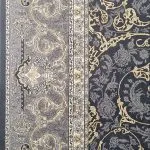 نمای کناری فرش طرح جاوید 700 شانه تراکم 2550 کد 27F720898
