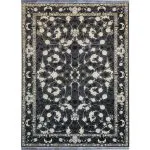 فرش طرح الین زمینه دودی 700 شانه تراکم 2550 کد 55F701125