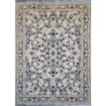 نمای کلی فرش طرح الین زمینه فیلی 700 شانه تراکم 2550 کد 55F701125