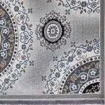گلیم فرش نقره ای