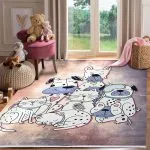 دکور فرش کودک طرح گربه سگ 700 شانه تراکم 3300 کد 30A7100279