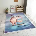 دکور فرش کودک طرح کریسمس 700 شانه تراکم 3300 کد 30A7100281