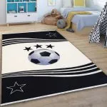 دکور فرش کودک طرح توپ فوتبال 700 شانه تراکم 3300 کد 30A7101245