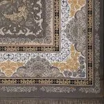 گوشه فرش طرح لوتوس 1000 شانه