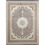 فرش طرح نایین 1000 شانه گل برجسته کد 11430