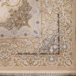 فرش طرح آرمان 1000 شانه گل برجسته