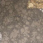 گل فرش طرح آیناز نقره ای 1000 شانه کد 21F11455