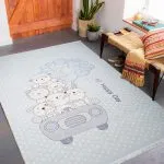 دکور فرش کودک طرح یک روز خوب 700 شانه تراکم 3300 کد 30A7101256
