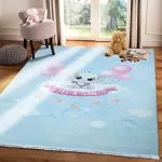 دکور فرش کودک طرح تعیین جنسیت دخترانه 700 شانه تراکم 3300 کد 30A7101265