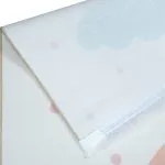 پشت فرش کودک طرح رنگین کمان و گل 700 شانه تراکم 3300 کد 30A7101268