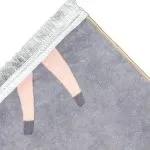 ریشه فرش کودک طرح اسب تک شاخ 700 شانه تراکم 3300 کد 30A7101279