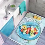 دکور فرش آشپزخانه طرح خوراک کباب 700 شانه تراکم 3300 کد 30M7101448
