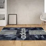 دکور فرش مدرن آدیداس طرح هندسی 700 شانه تراکم 3300 کد 30M7101459