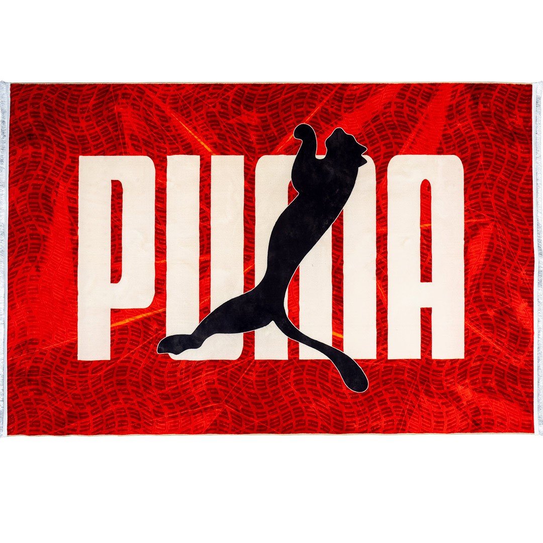 فرش مدرن طرح برند پوما (Puma) محصول 700 شانه تراکم 3300 کد 30M7101464