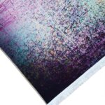فرش نوجوان طرح زن و گل های مو 700 شانه تراکم 3300 کد 101476 - Image 6