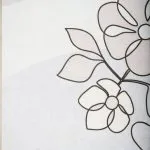 نمای نزدیک فرش نوجوان طرح زن و گل های مو و توت فرنگی 700 شانه تراکم 3300 کد 30M7101477