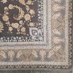 فرش طرح میثاق طلاکوب گل برجسته 1200 شانه کد 2001 - Image 2