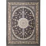 فرش طلاکوب گل برجسته طرح کد 2007