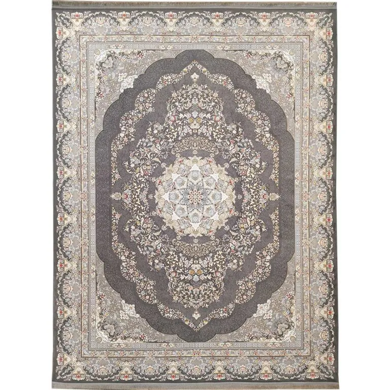 فرش طلاکوب گل برجسته طرح کد 3001