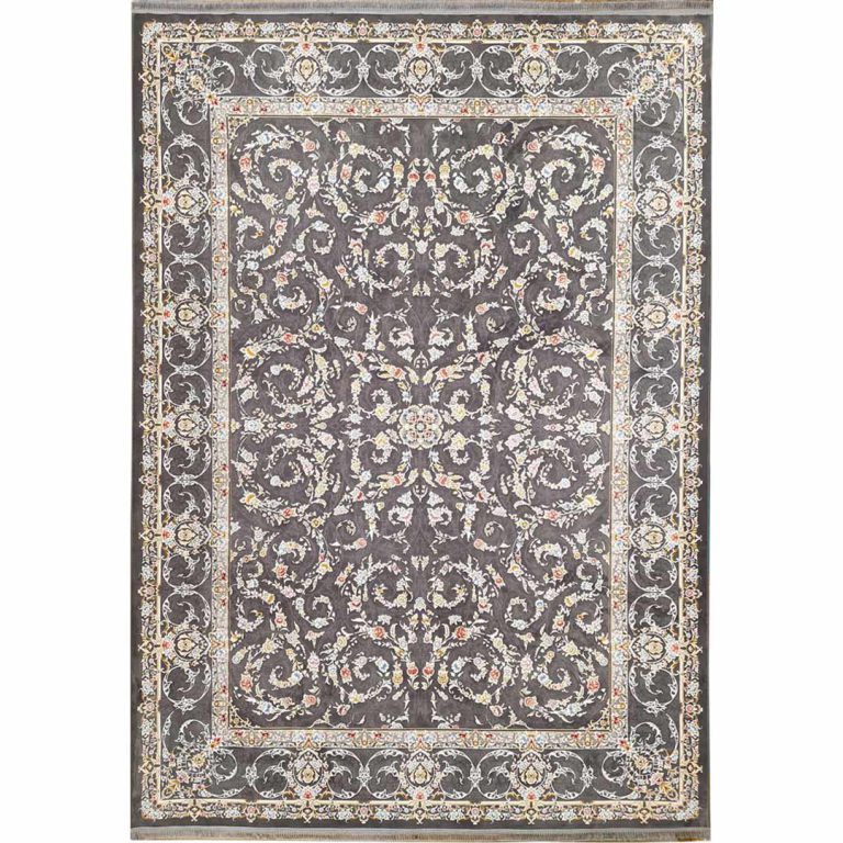 فرش طلاکوب گل برجسته طرح کد 3007