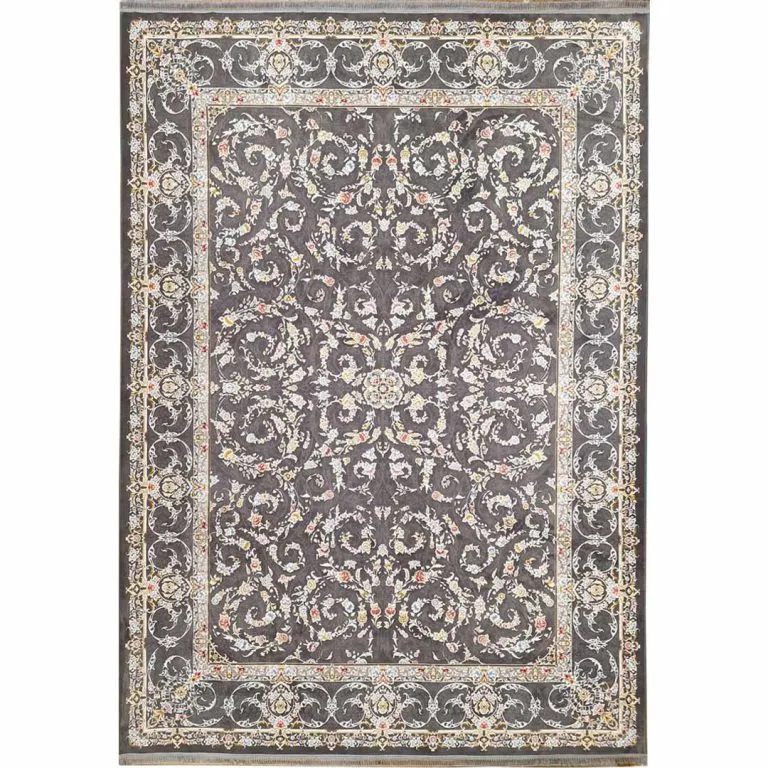فرش طلاکوب گل برجسته طرح کد 3007