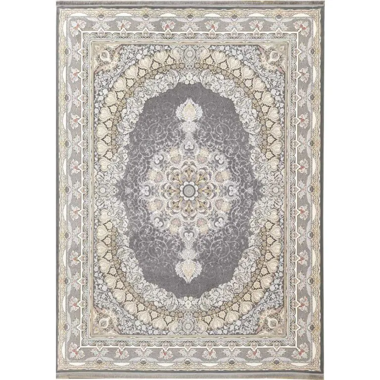 فرش طلاکوب گل برجسته طرح کد 3009