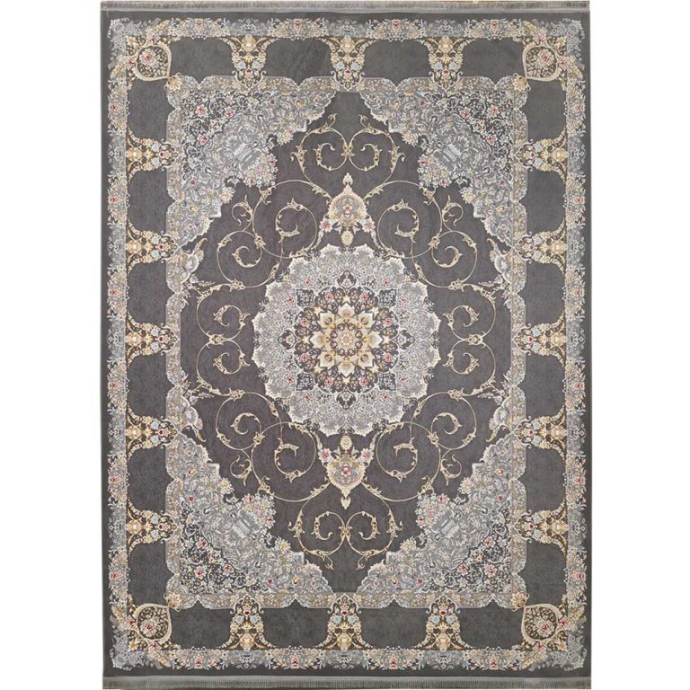 فرش طلاکوب گل برجسته طرح کد 3010