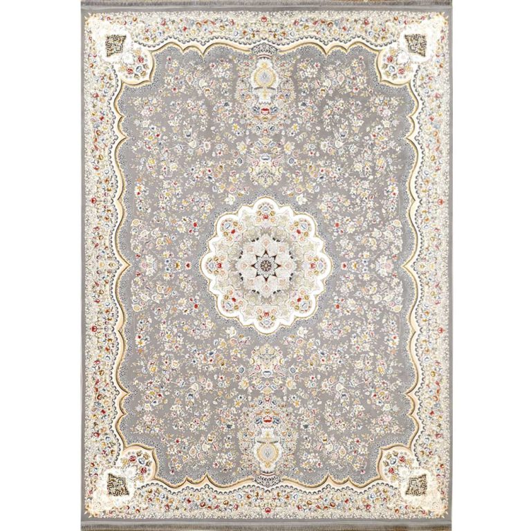 فرش طلاکوب گل برجسته طرح کد 3011