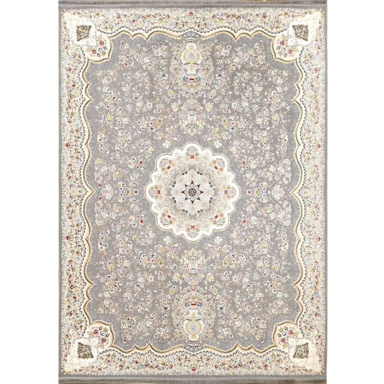فرش طلاکوب گل برجسته طرح کد 3011
