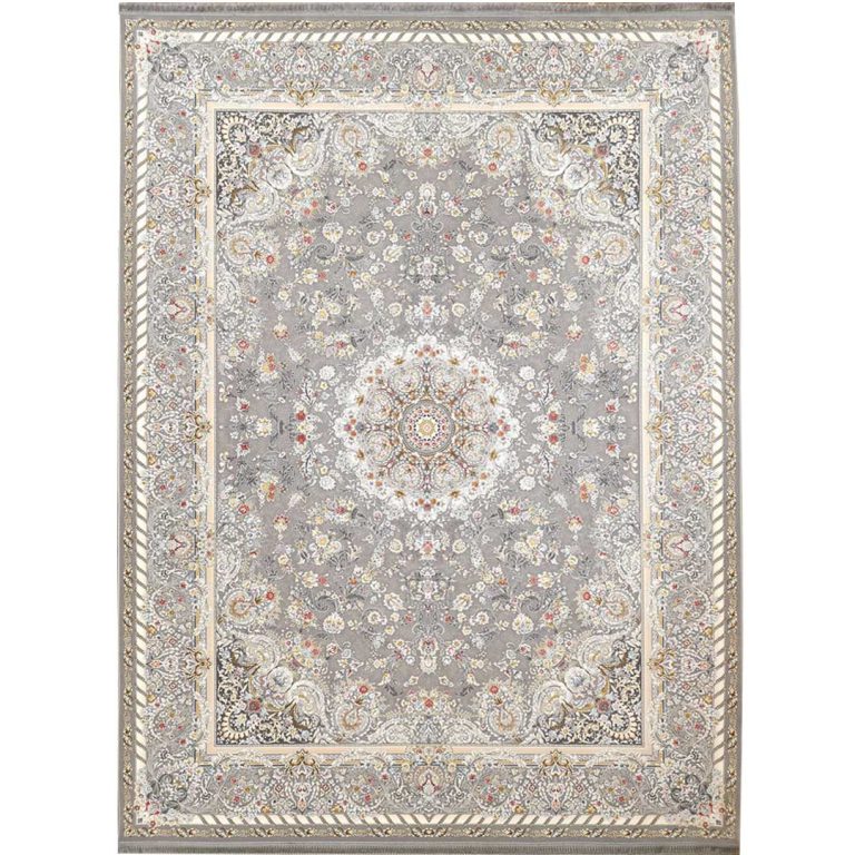 فرش طلاکوب گل برجسته طرح کد 3012