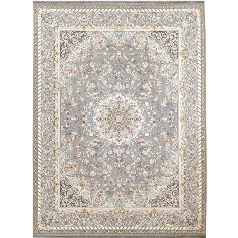 فرش طلاکوب گل برجسته طرح کد 3012