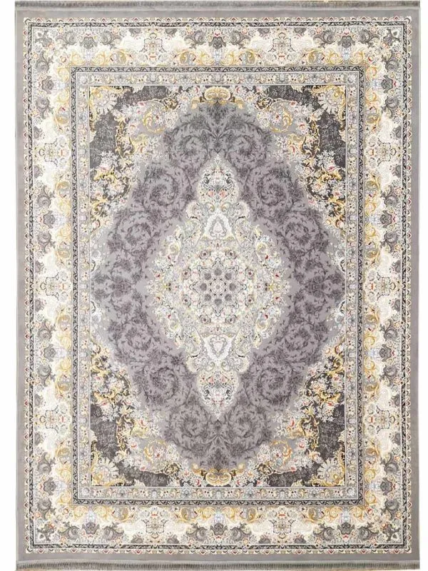 فرش طلاکوب گل برجسته طرح کد 3013
