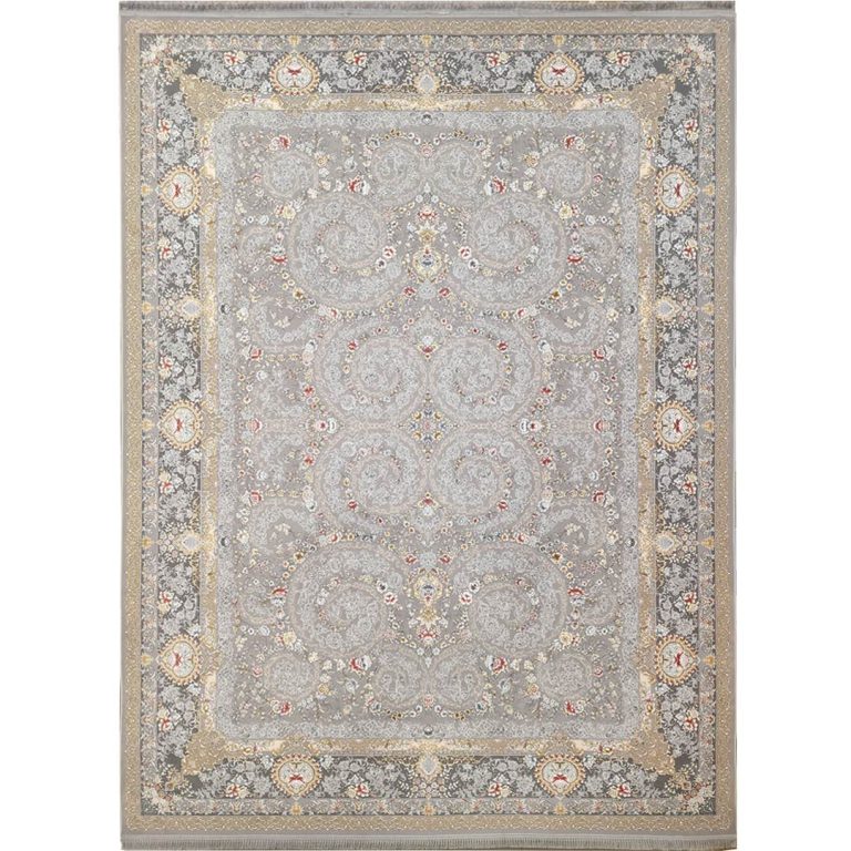 فرش طلاکوب گل برجسته طرح کد 3015
