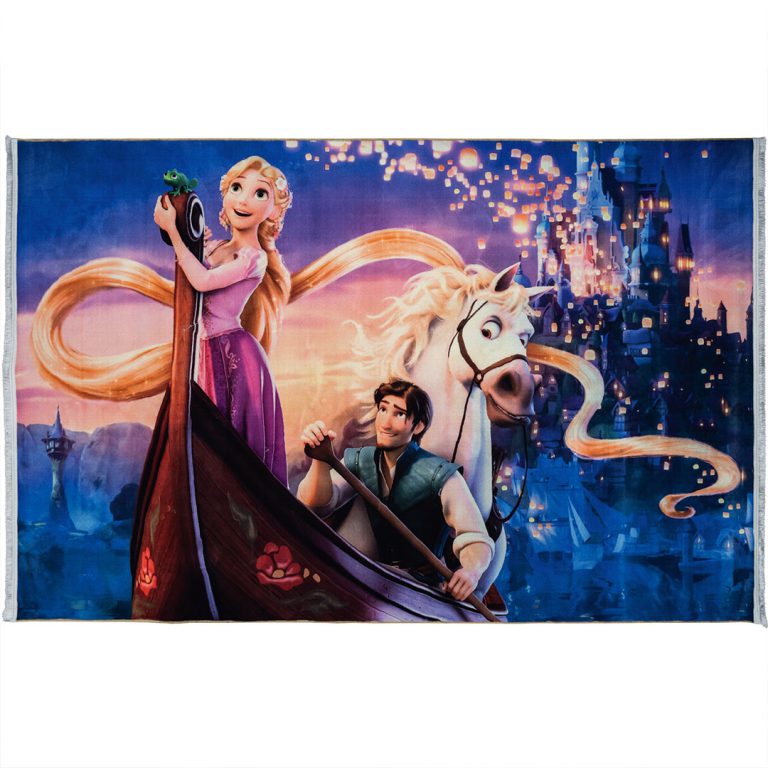فرش کودک طرح گیسو کمند 700 شانه تراکم 3300 کد 30A79011090